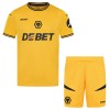 Officiële Voetbalshirt + Korte Broek Wolverhampton Thuis 2024-25 - Kids